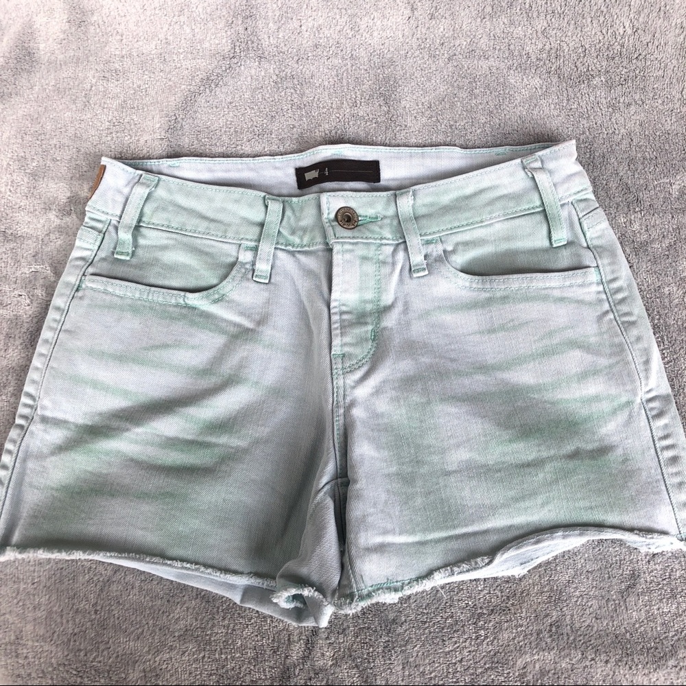 Levi denim shorts